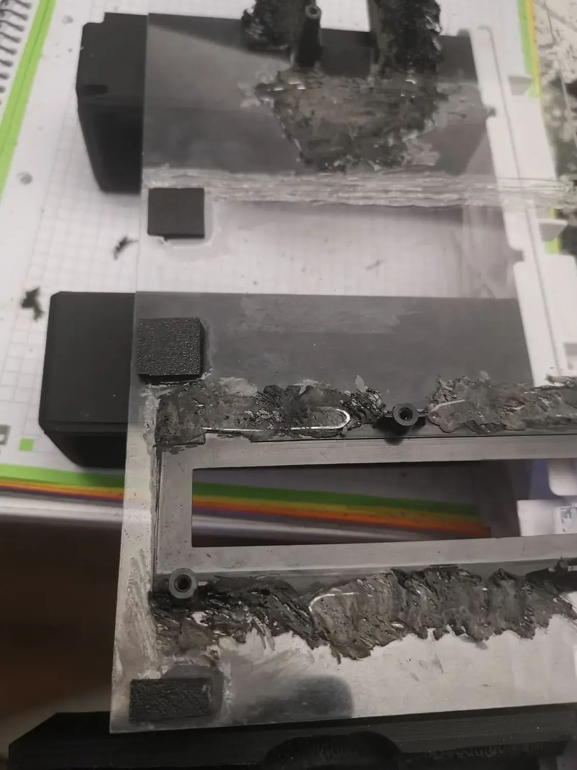 Custom click system for the top cover