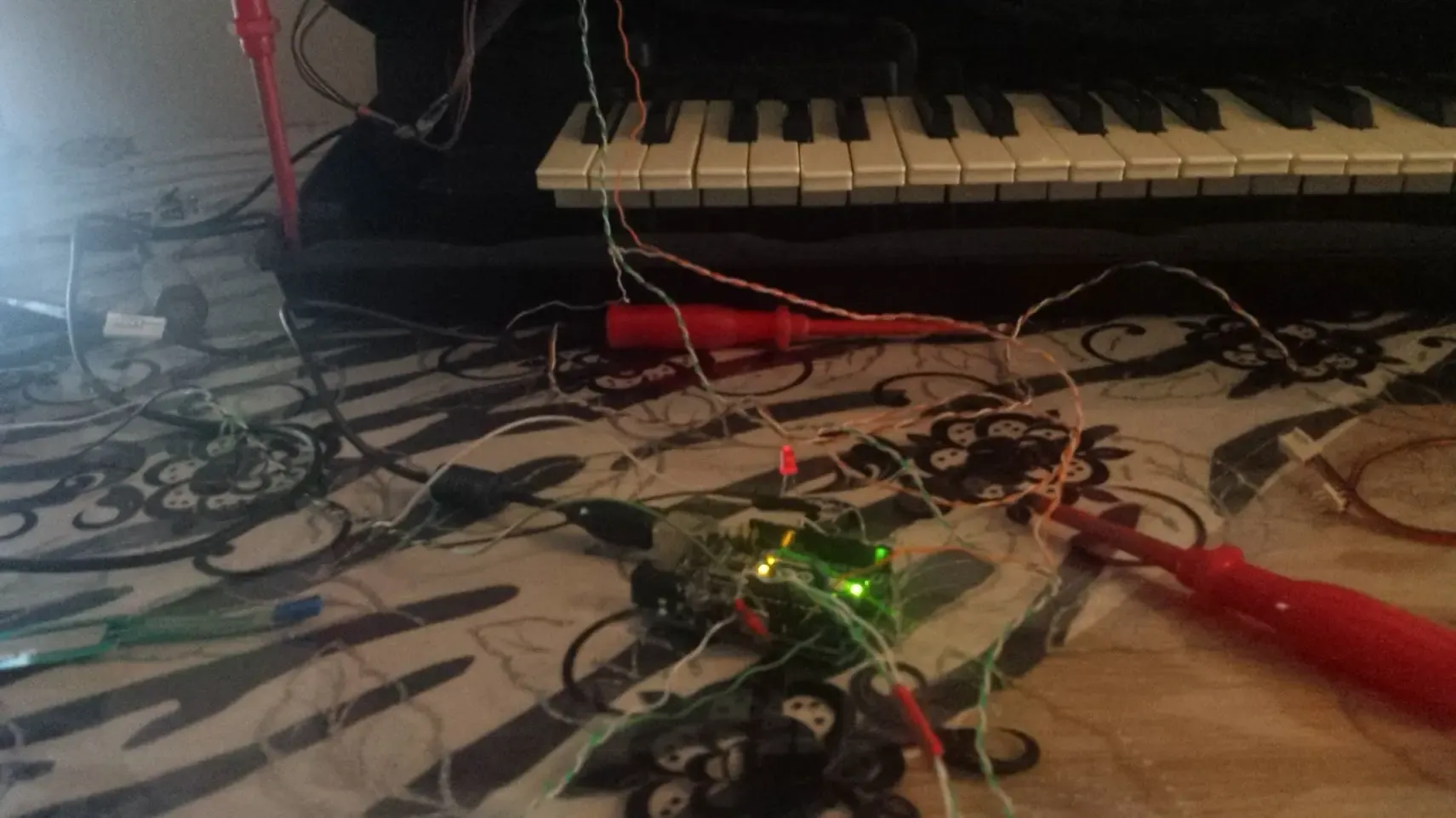 Wiring and testing the Pa50 electronics
