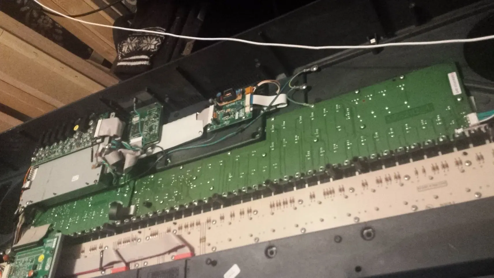 Black buttons for the Pa800