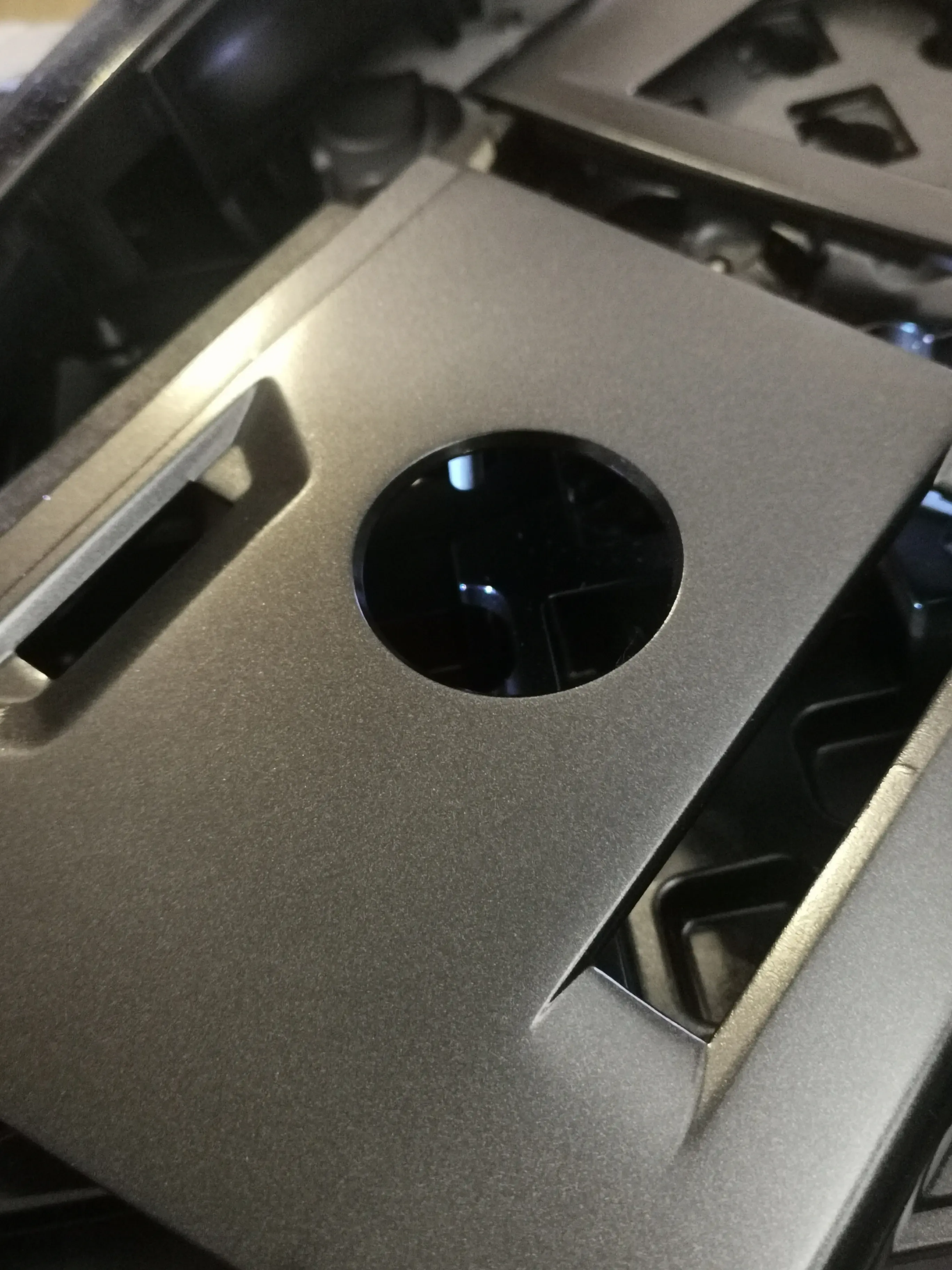 Building the USB port into the end cap