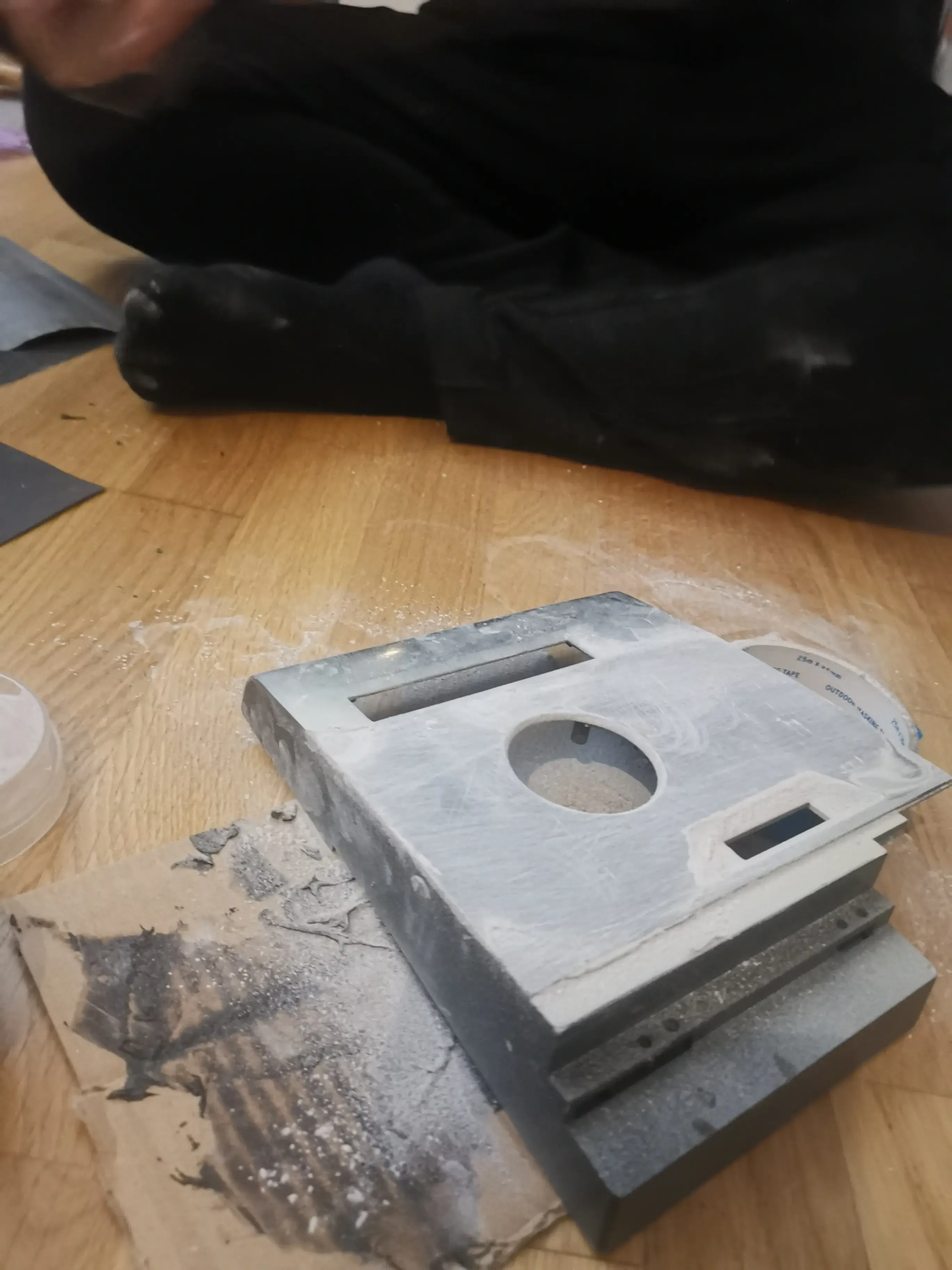 Sanding, filler and LED strip test