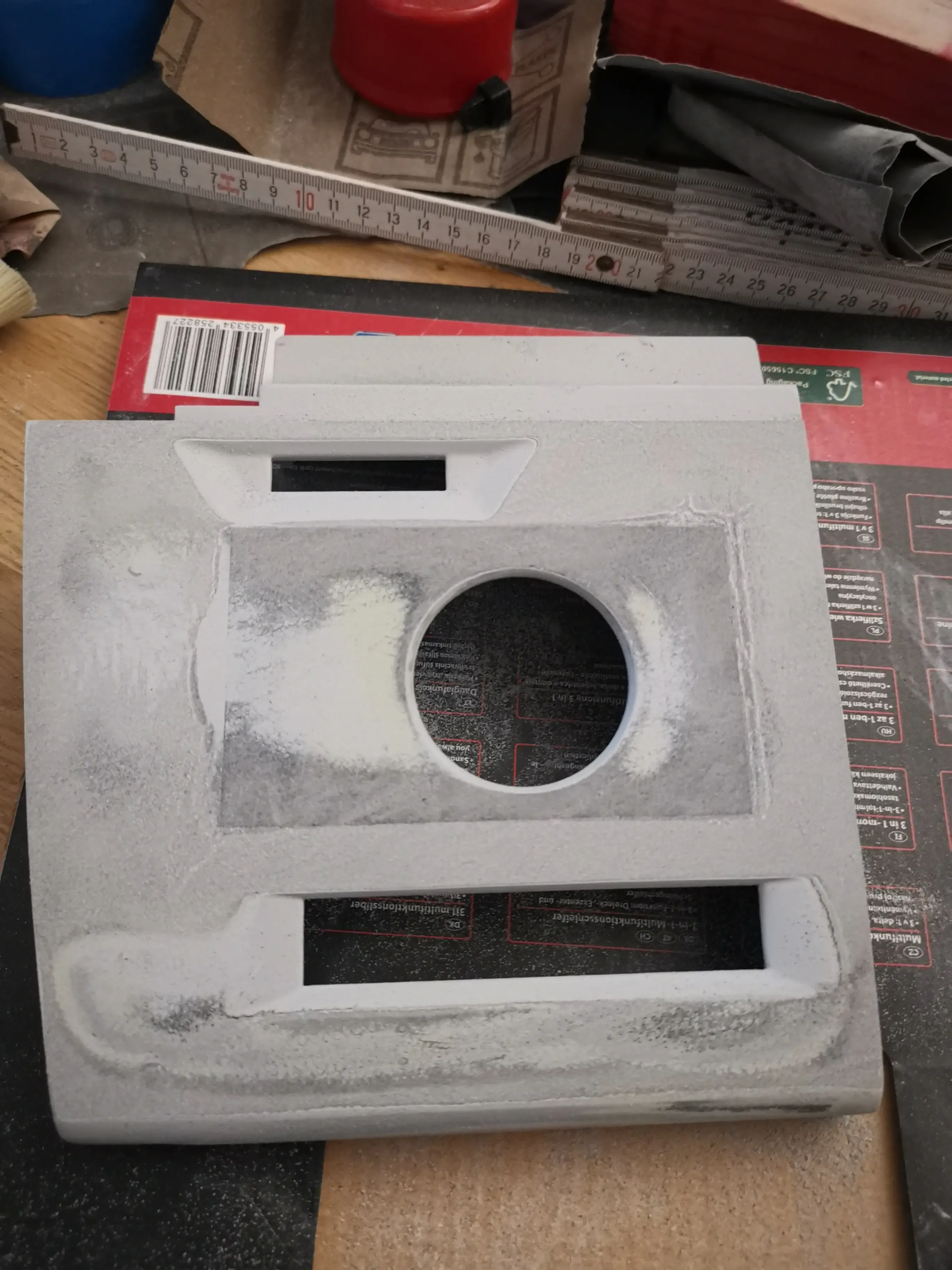 Sanding, filler and LED strip test