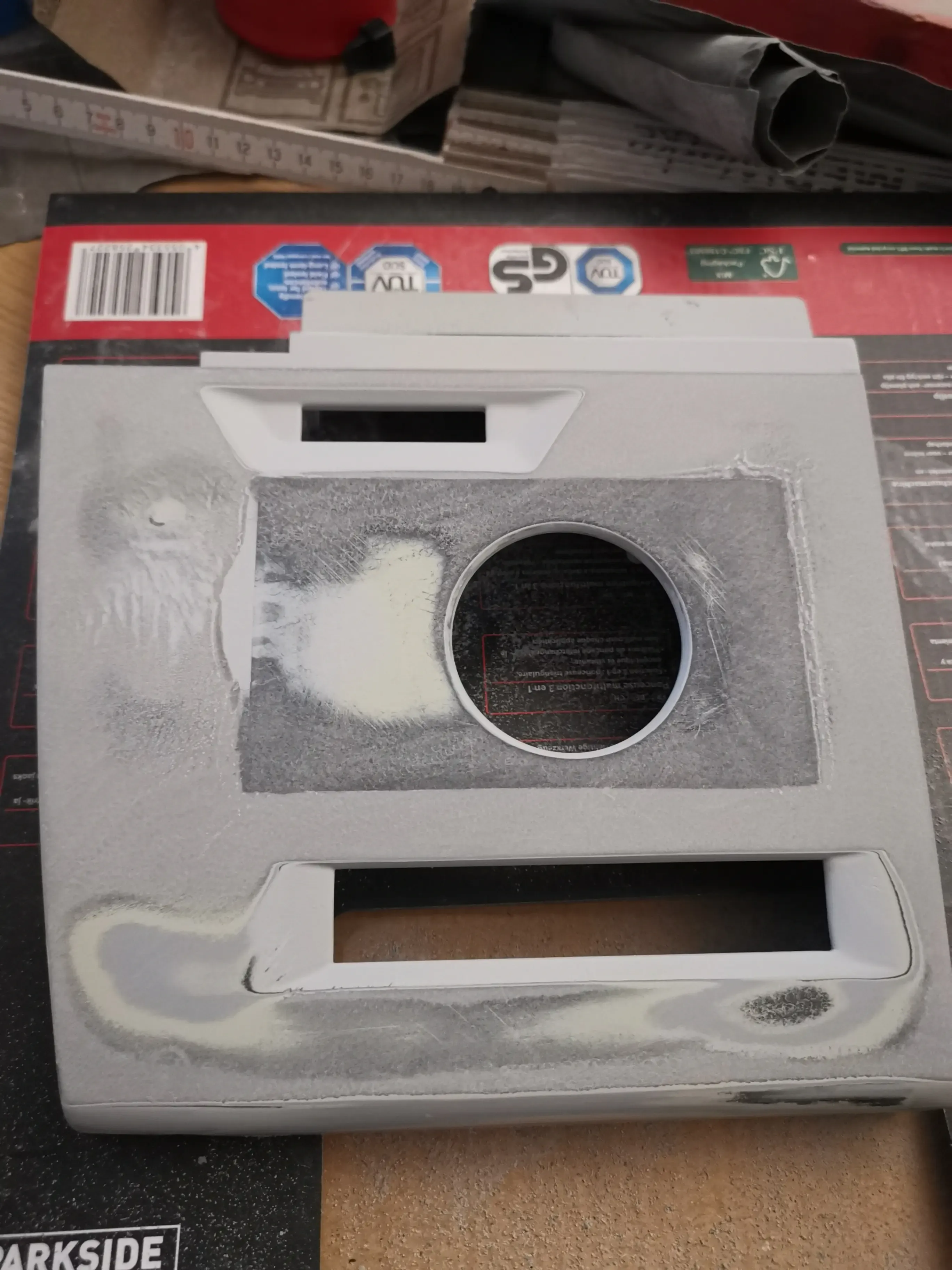 Sanding, filler and LED strip test