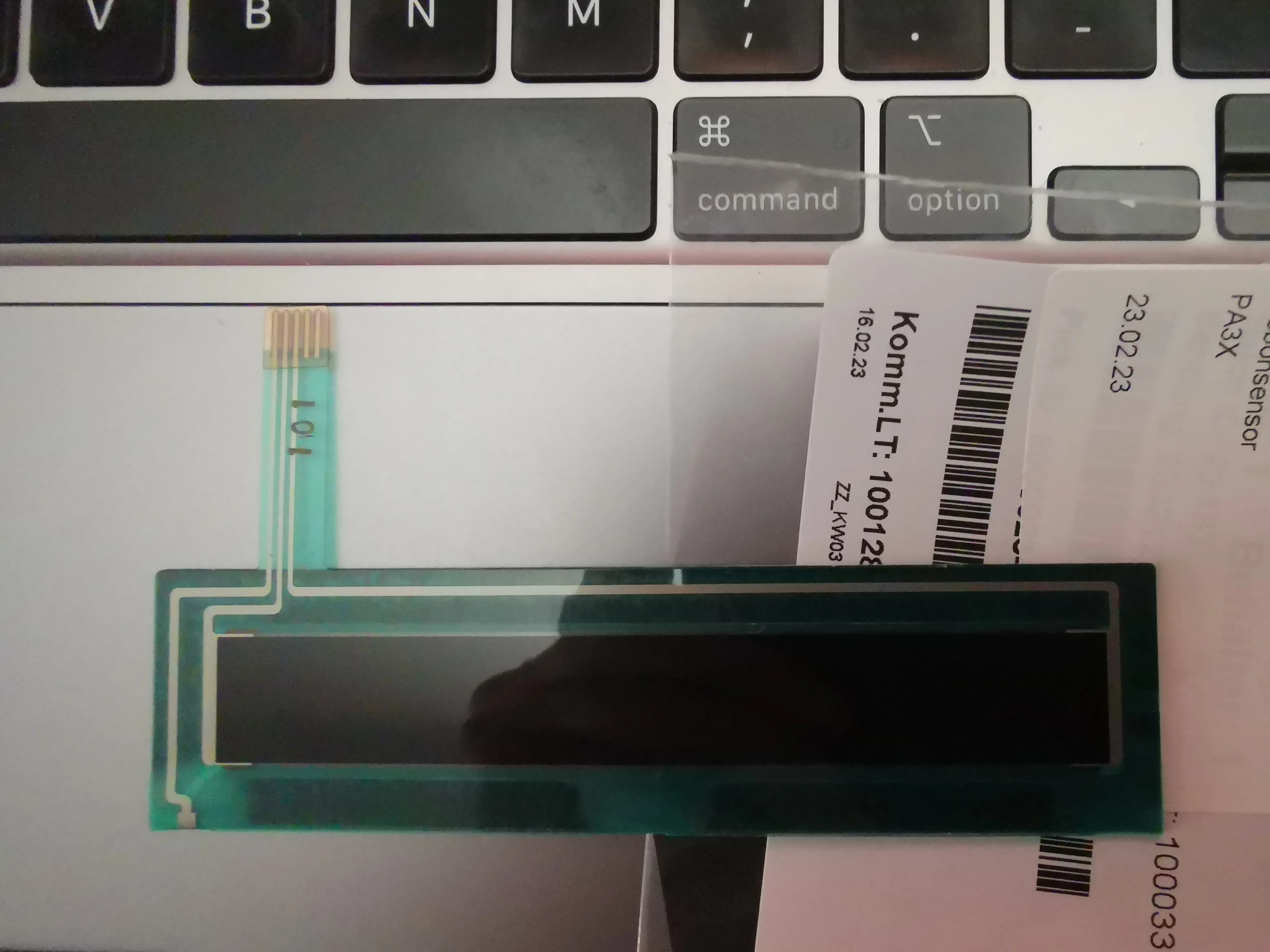 Ribbon sensors and new parts