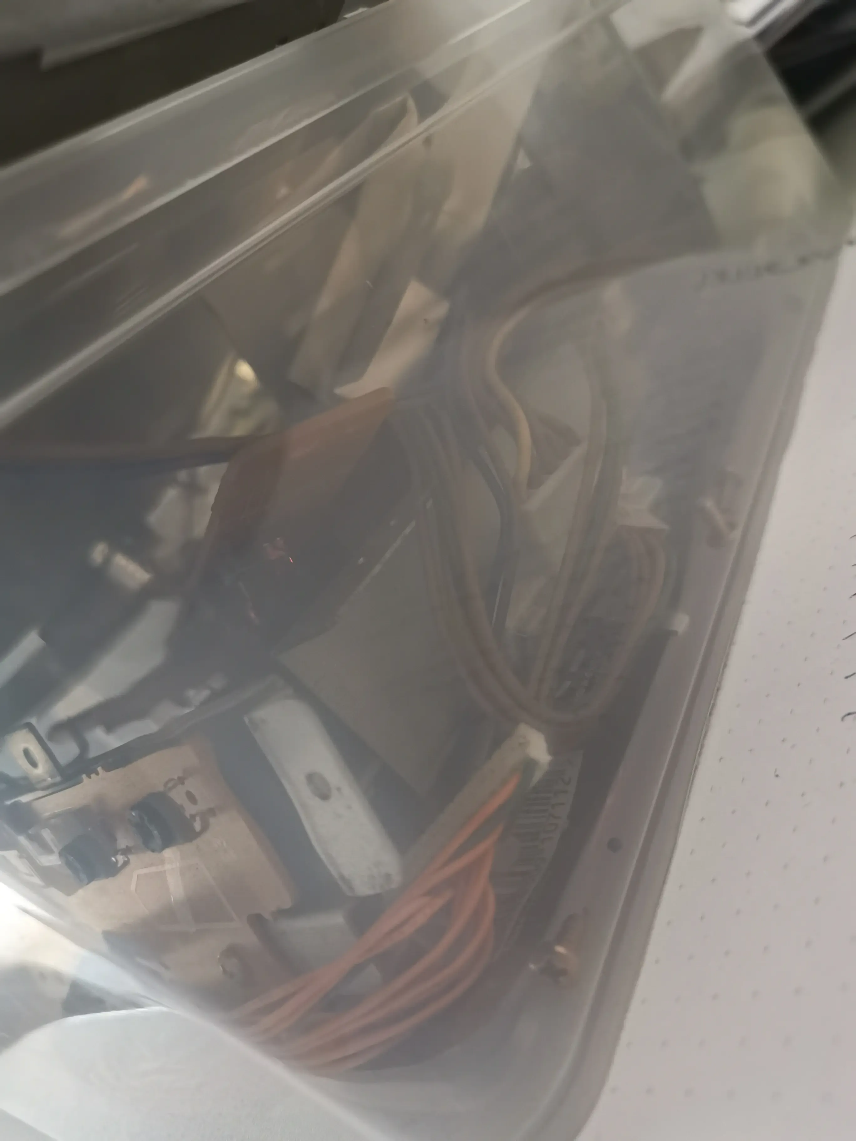 Assembling panels, joystick and display