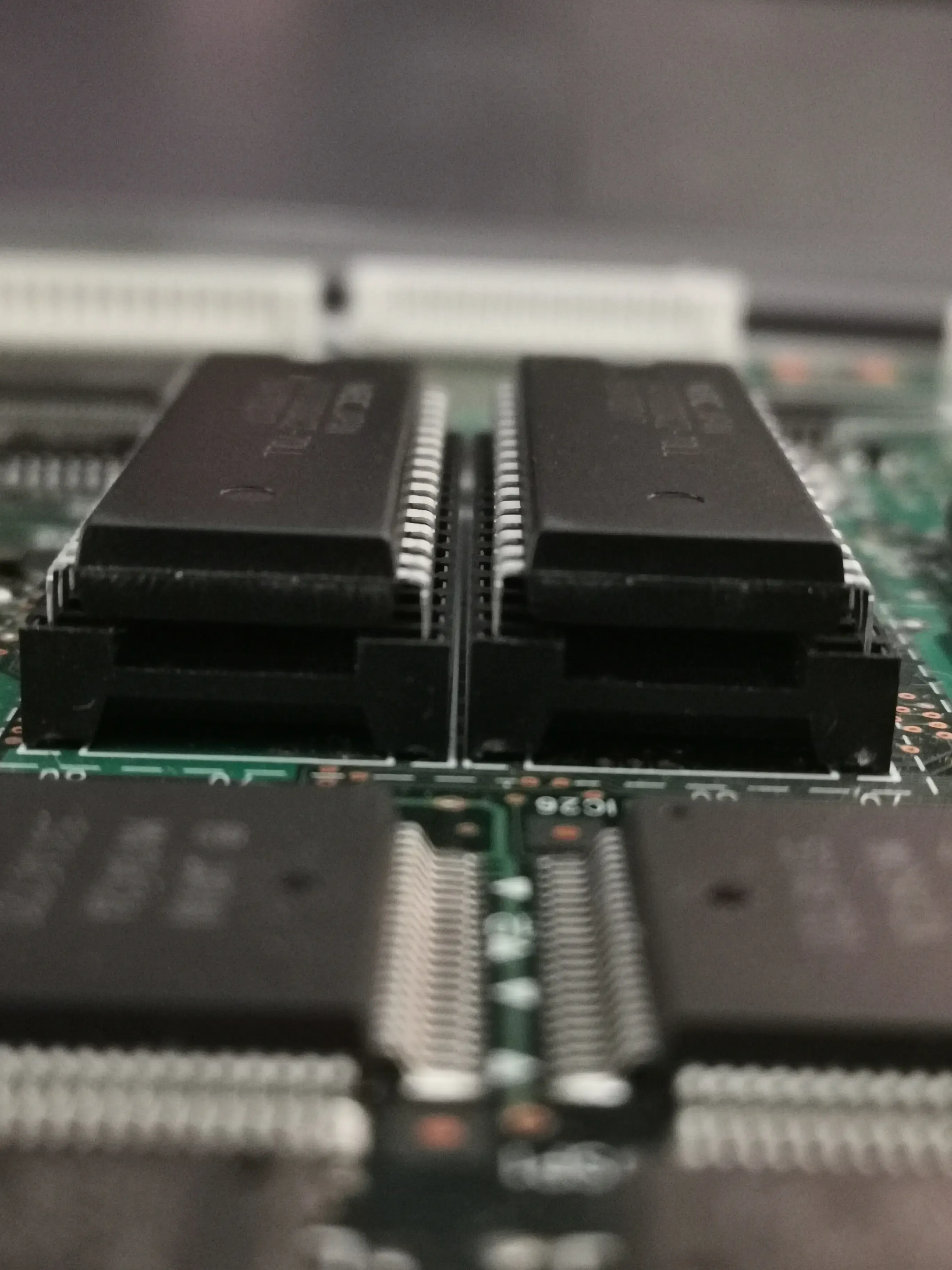 Assembling panels, joystick and display