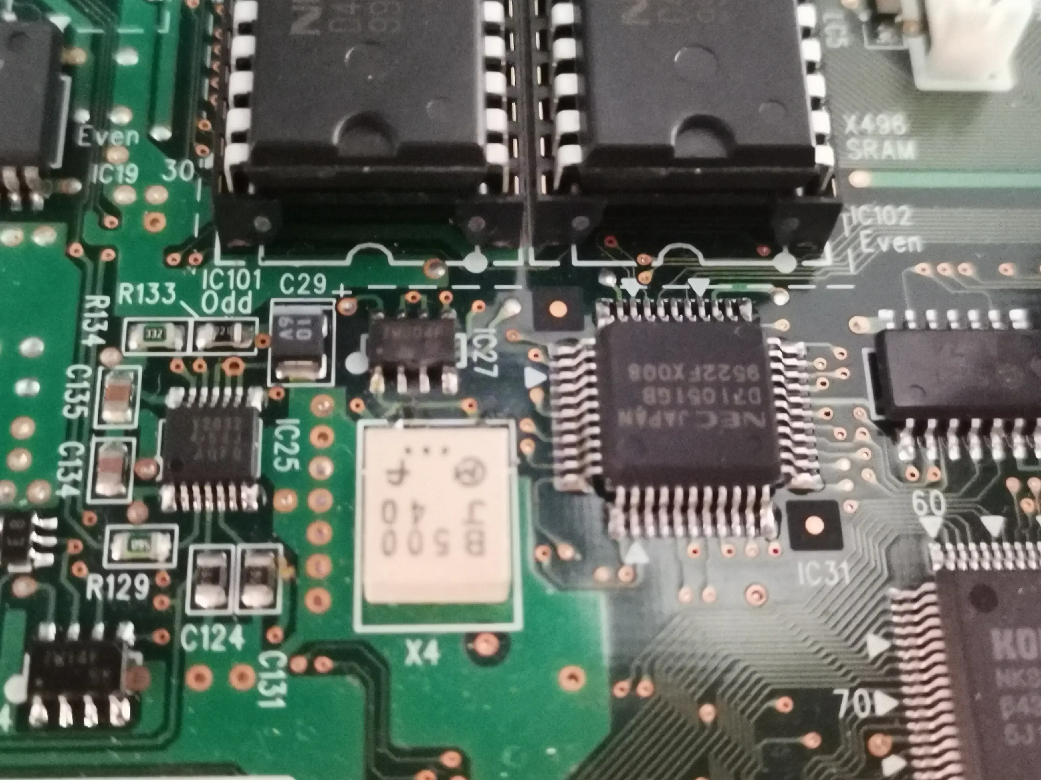 Assembling panels, joystick and display
