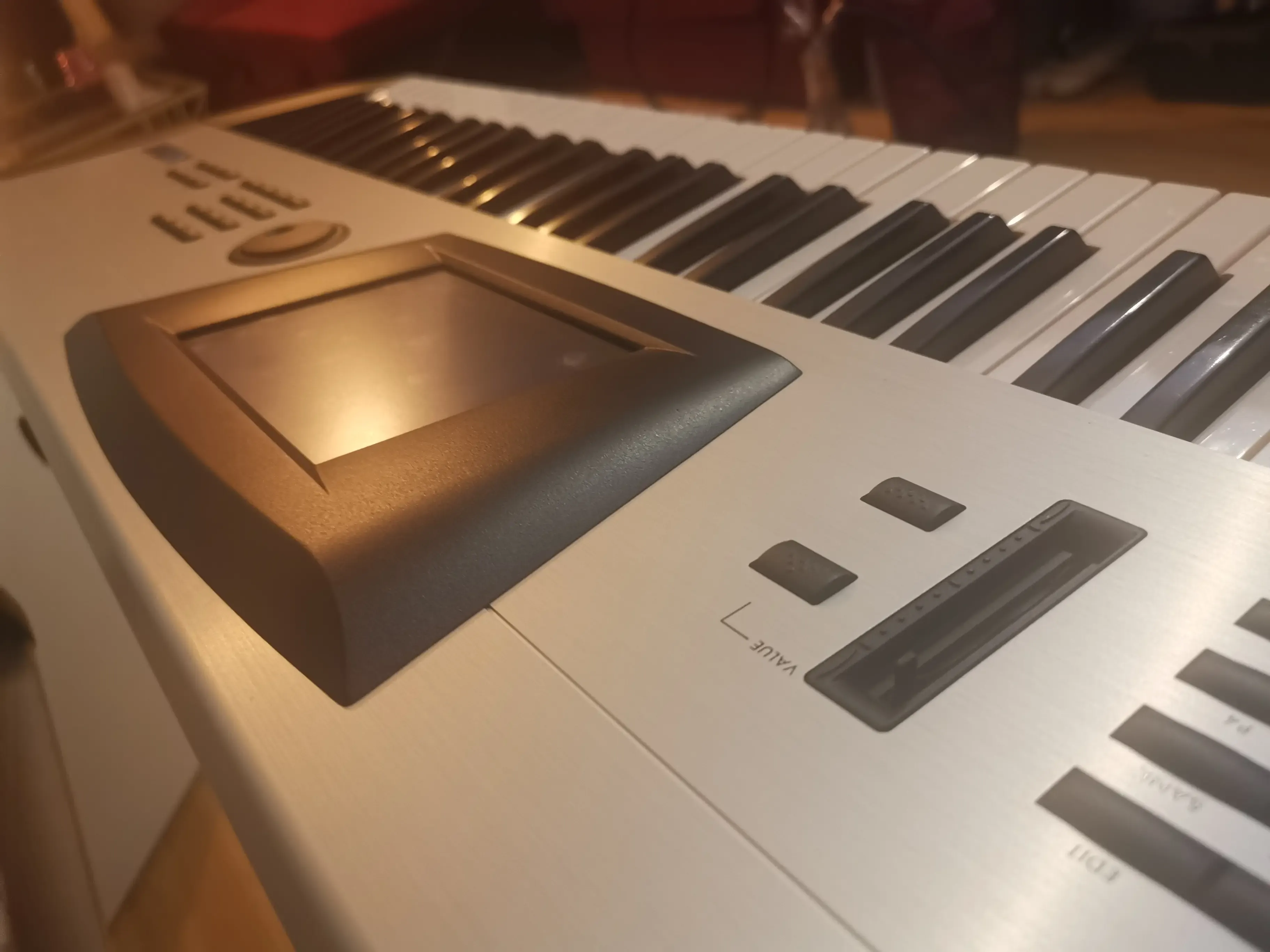 The finished KORG Trinity in black