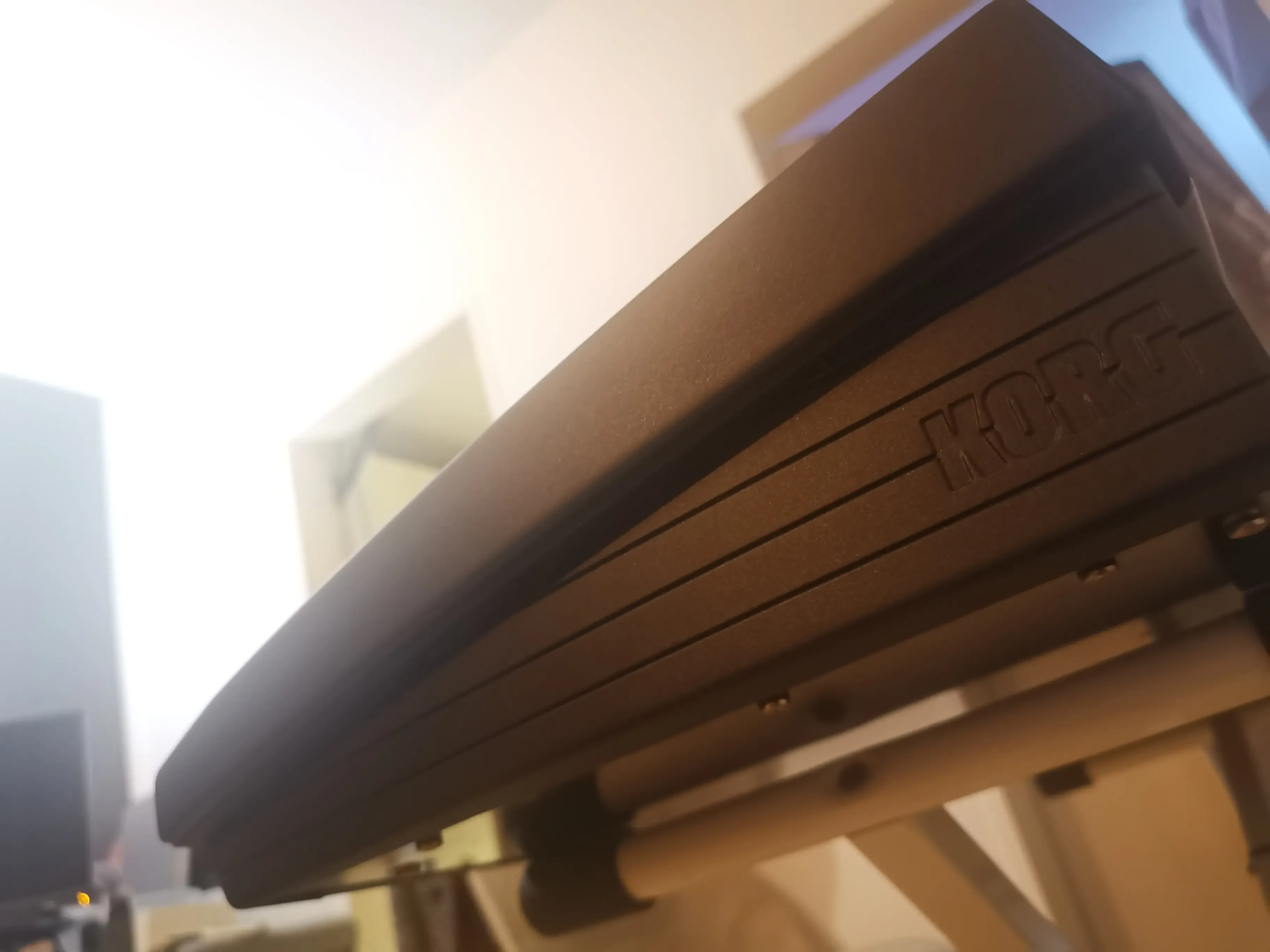 The finished KORG Trinity in black