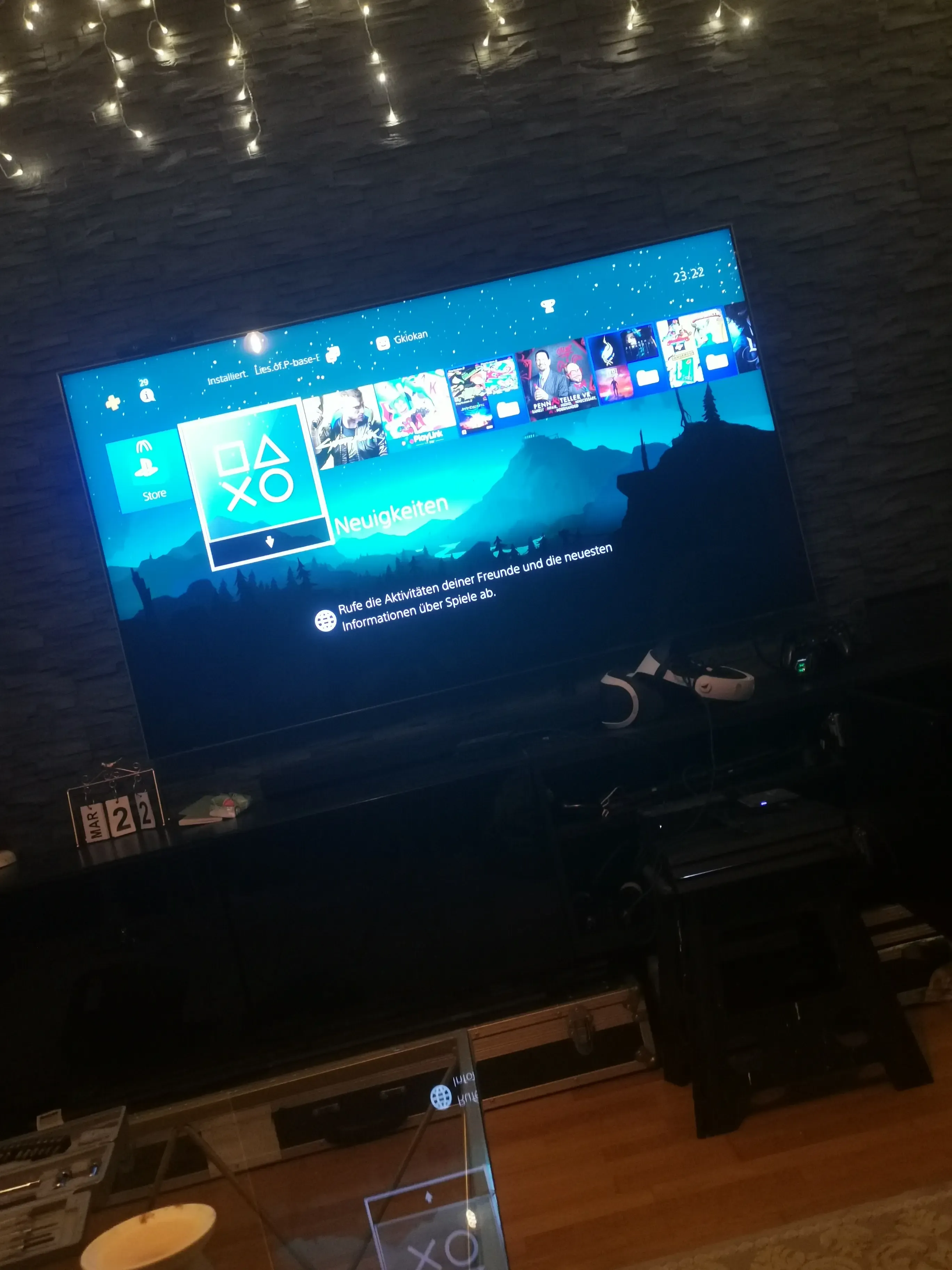 The PS4 Pro back together and running