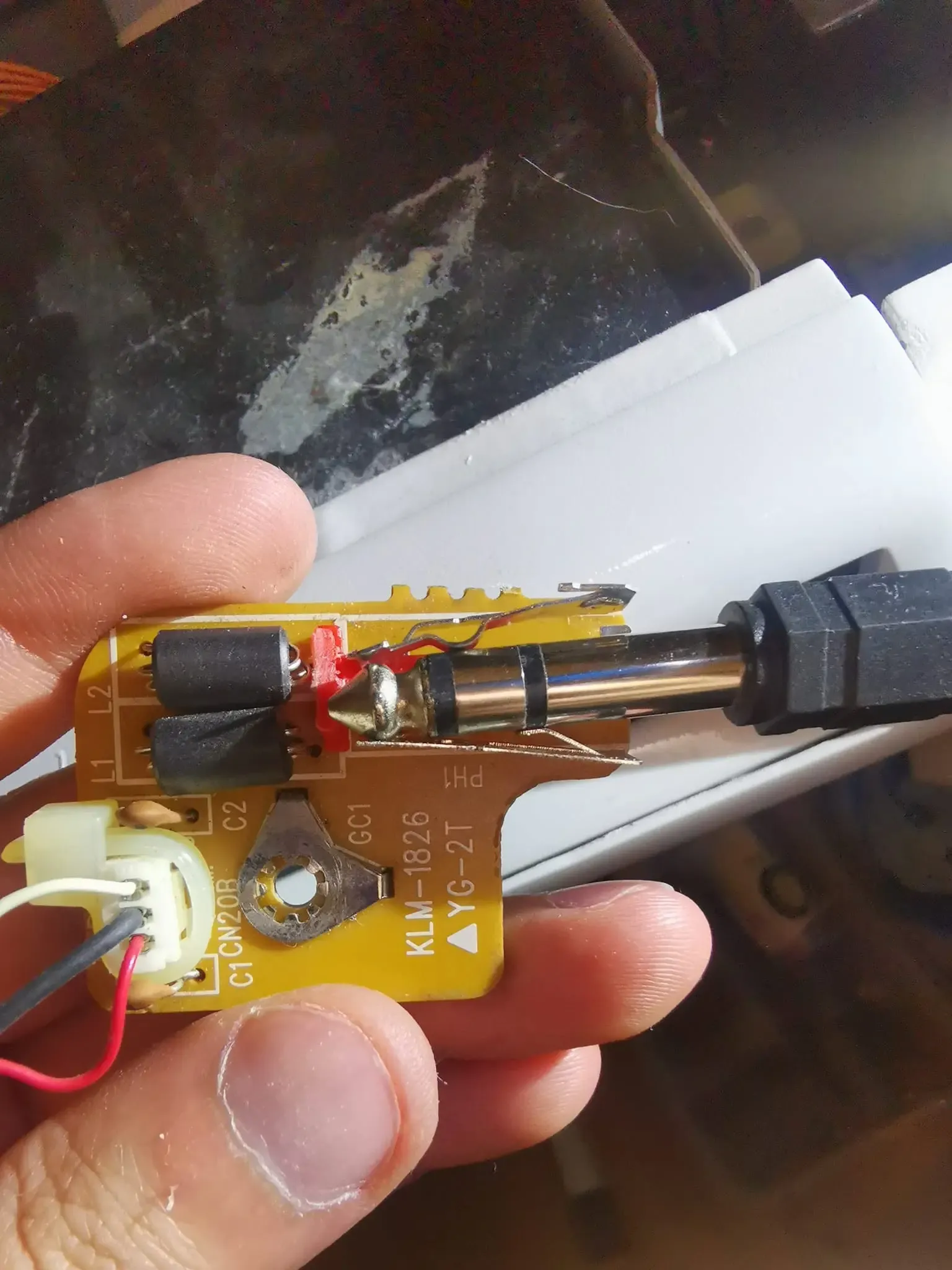 Joystick module, knobs and small boards