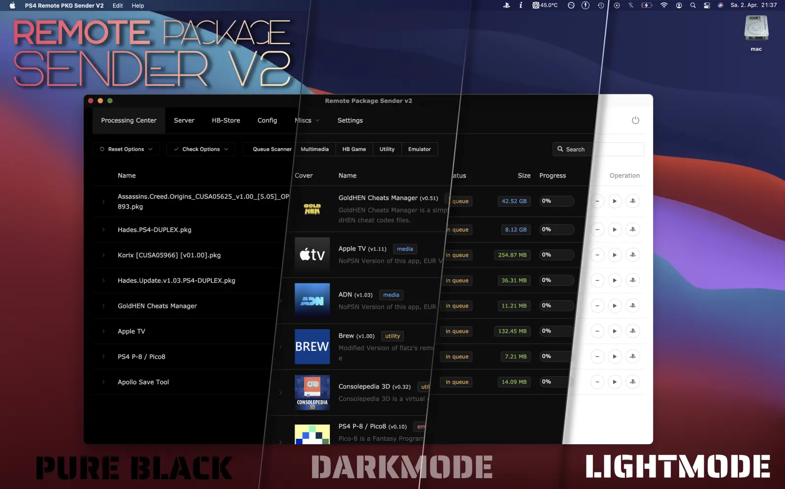 Remote Package Sender v2